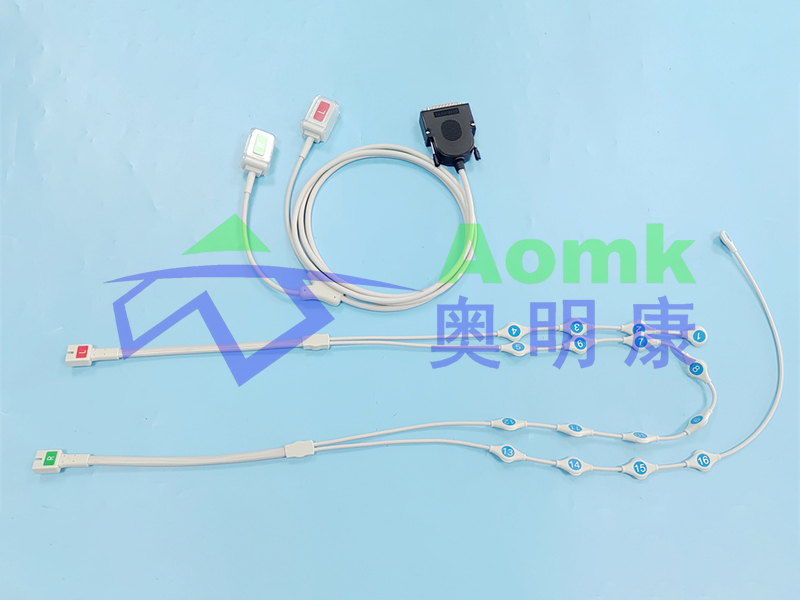 Chest Electrical Impedance Tomography (EIT) 17 lead snap button/EIT silicone electrode