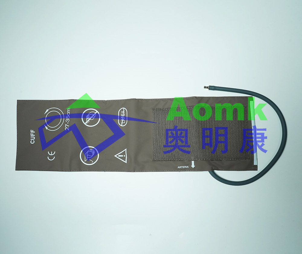 Repetitive blood pressure cuff (CM1403 adult PU blood pressure cuff (coffee colored single tube) 27cm-35cm
