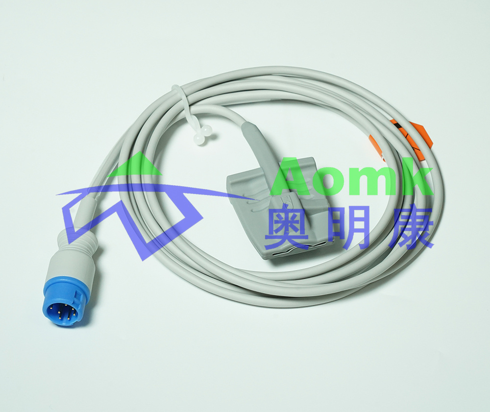 重复性脉搏血氧饱和度传感器3.0M（迈瑞T5圆头7PIN成人指套探头）003-0102