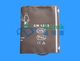 大图-CM1203成人血压袖套咖啡色PU02